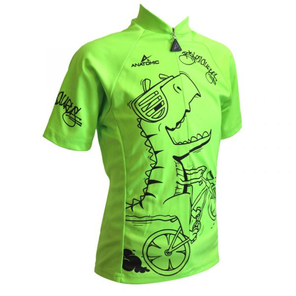 BikeSaurus Kids Cycling Shirt