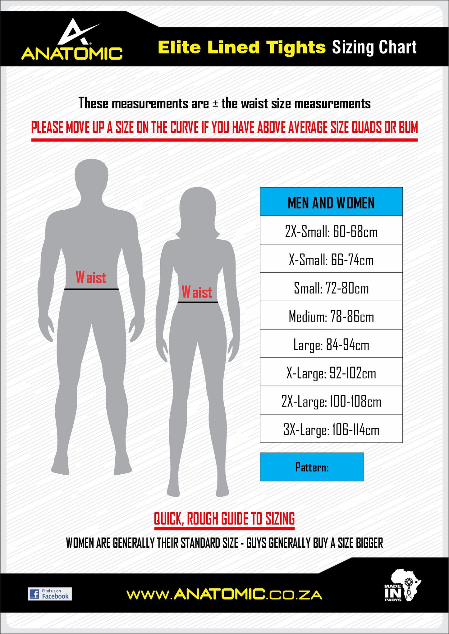 SA Mzansi Mens Elite Running Tights