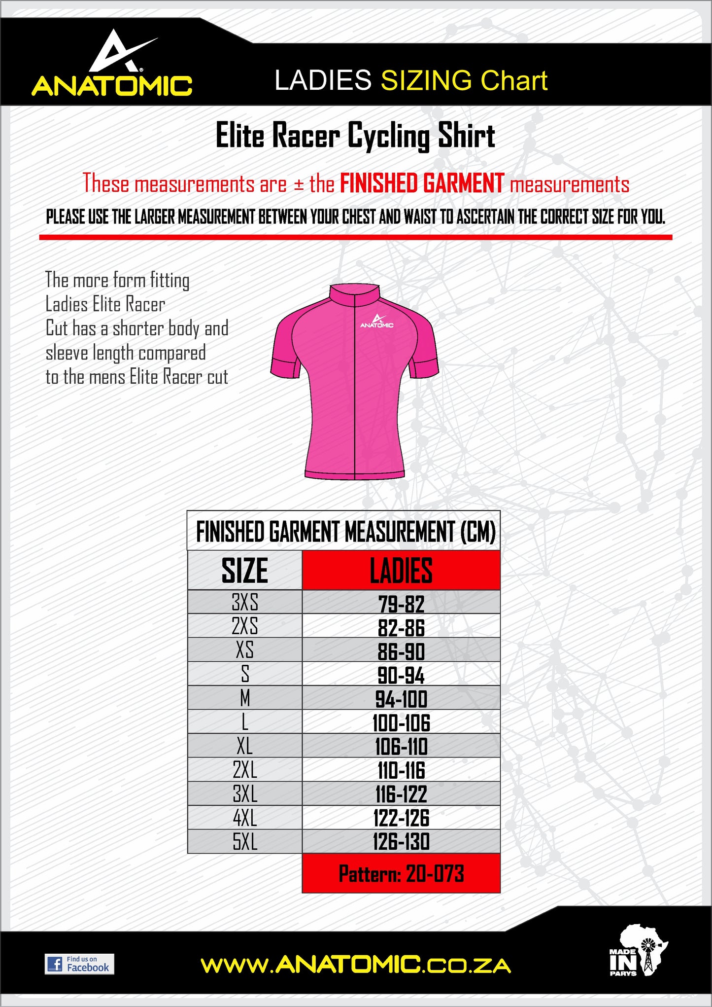 Sun Kissed Ladies Elite Cycling Jersey