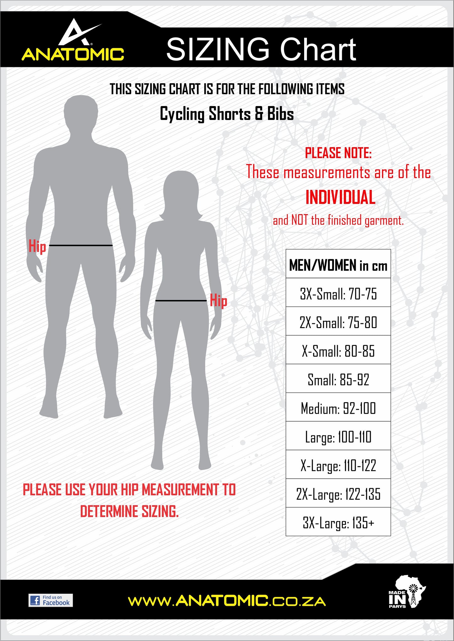 CycleFit Platinum Mens Cycling Bibs