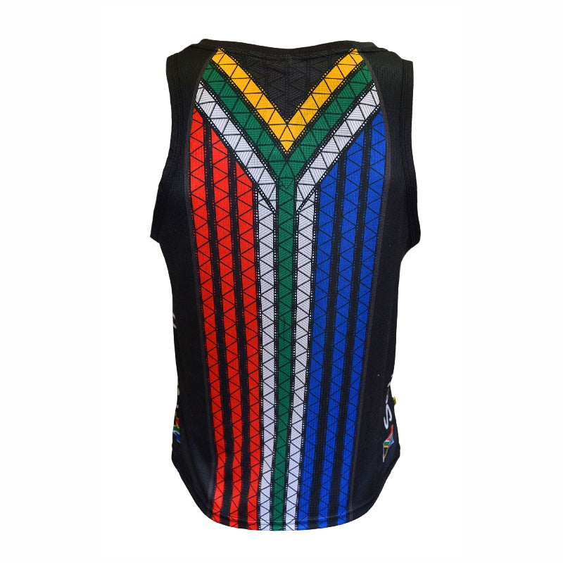 SA Track Mens Running Vest
