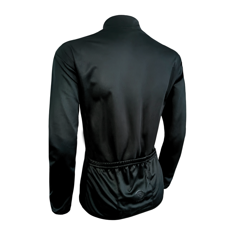 Black Long sleeve Ladies Cycling Jersey
