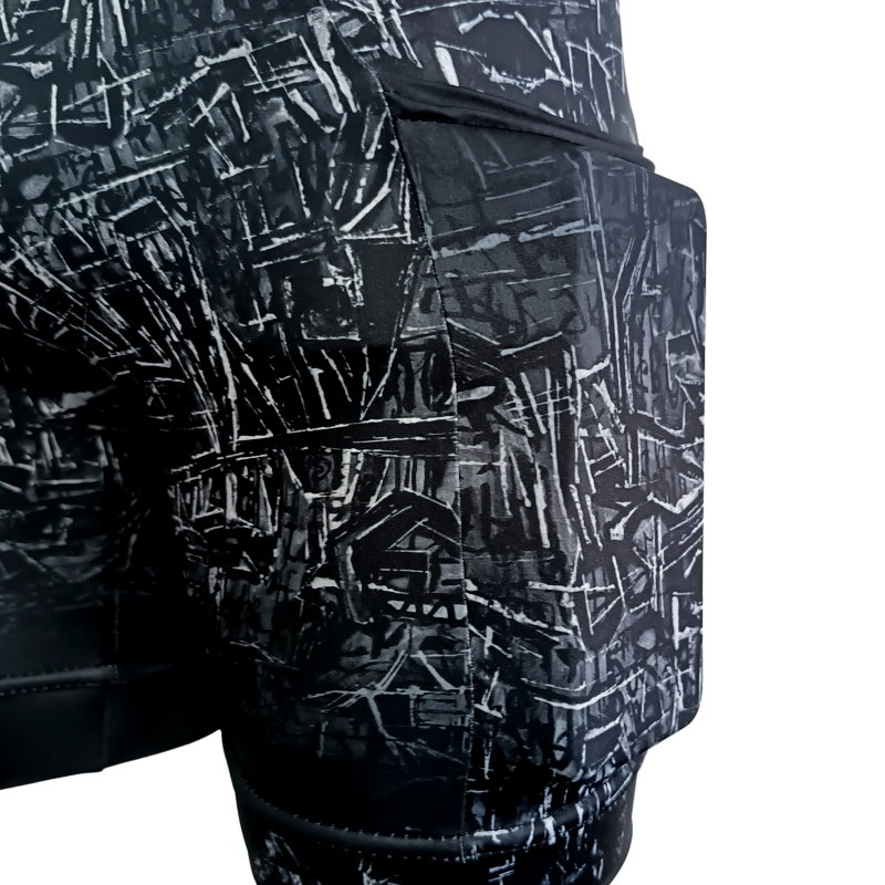 Urban Camo Mens Elite Running Tights