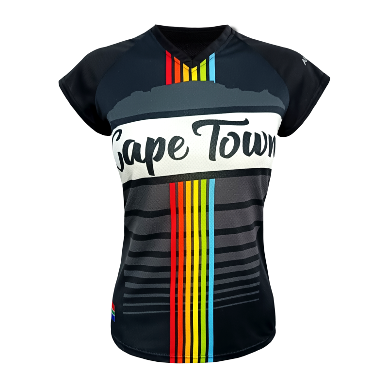Cape Town Grey Ladies T-shirts