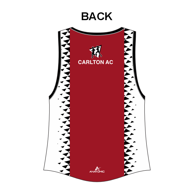 Carlton AC Mens and Ladies Vests