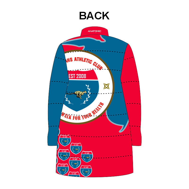 Cheetahs Mid-Length Puffer Jacket - UNISEX
