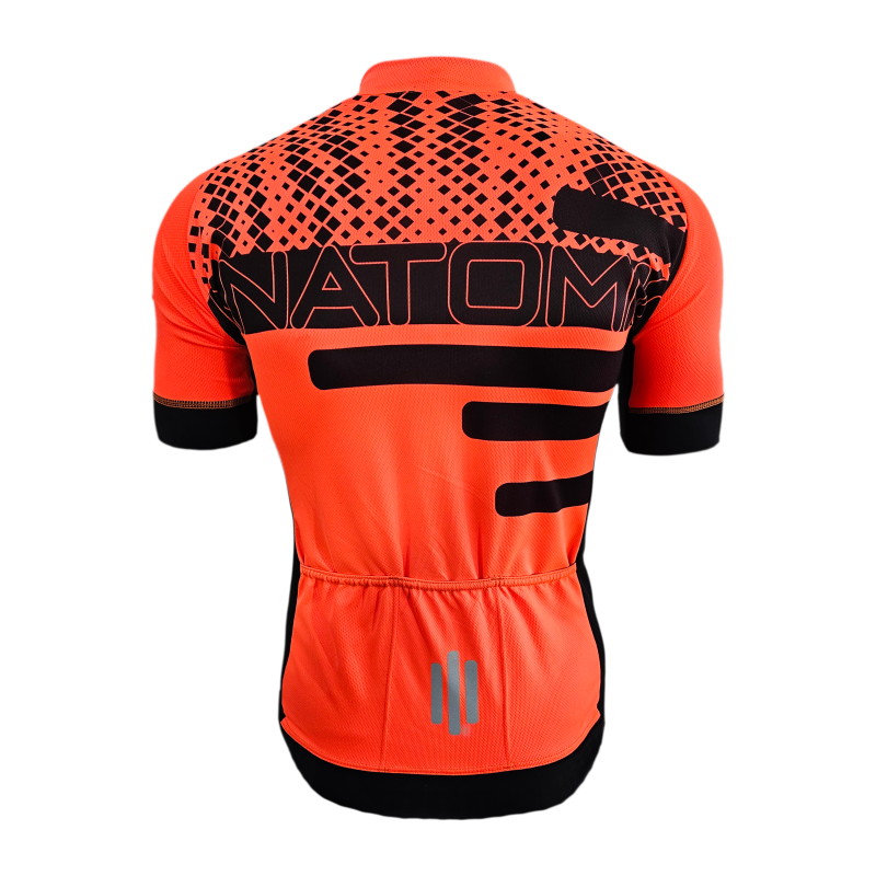 Vizi Orange Elite Cycling Jersey