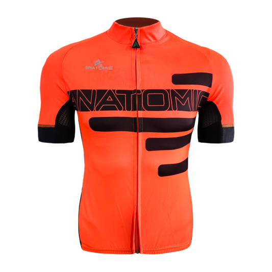 Vizi Orange Elite Cycling Jersey