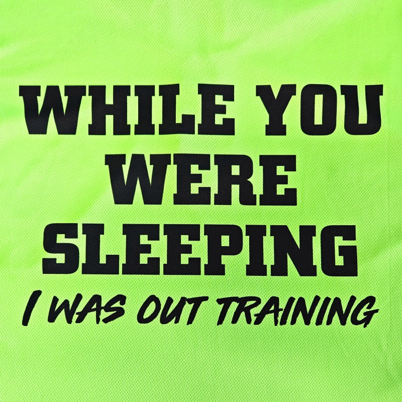 Green Vizi Longsleeve Running Shirt with Thumbhole