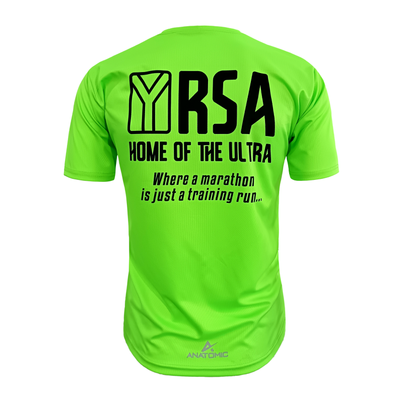 Vizi RSA Home of the Ultra Green Mens Running T-shirt