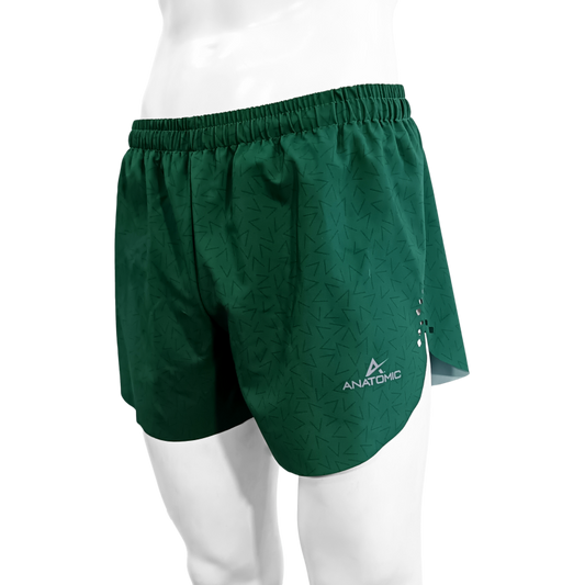Green Unisex Elite Running Shorts