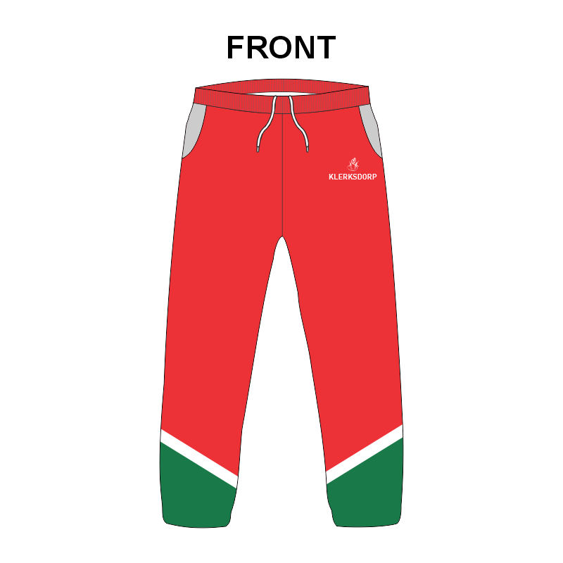 Klerksdorp AC Mens and Ladies Track Suit Pants