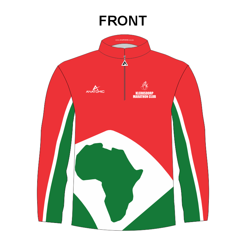 Klerksdorp AC Mens and LadiesFleece Termico Winter Training Top