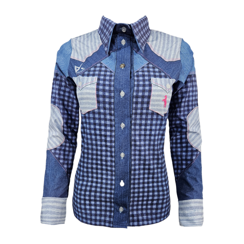 Denim Ladies Button Shirt