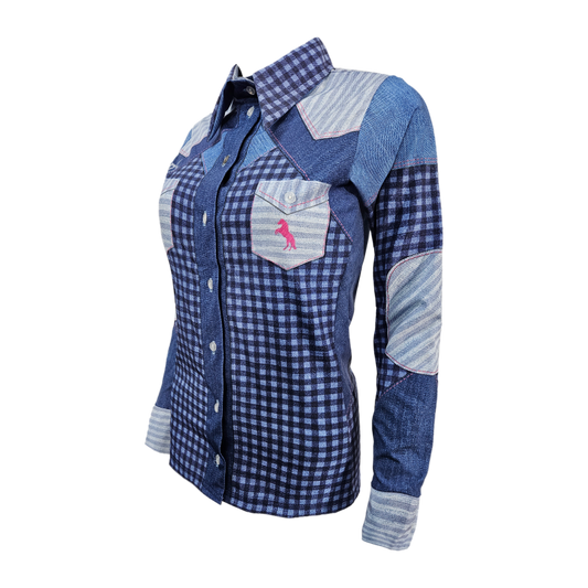 Denim Ladies Button Shirt