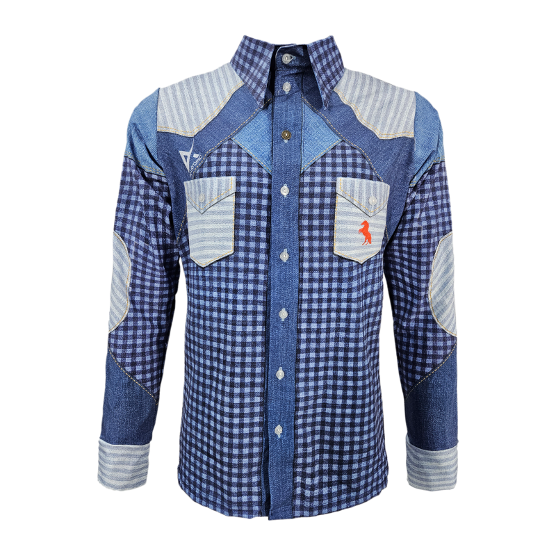 Denim Mens Button Shirt