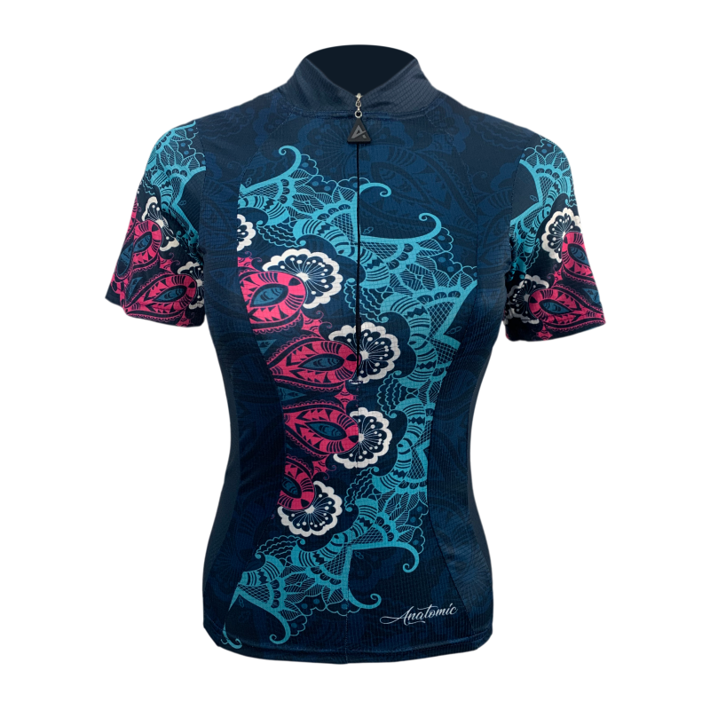 Mila Ladies Candy Cut Cycling Jersey