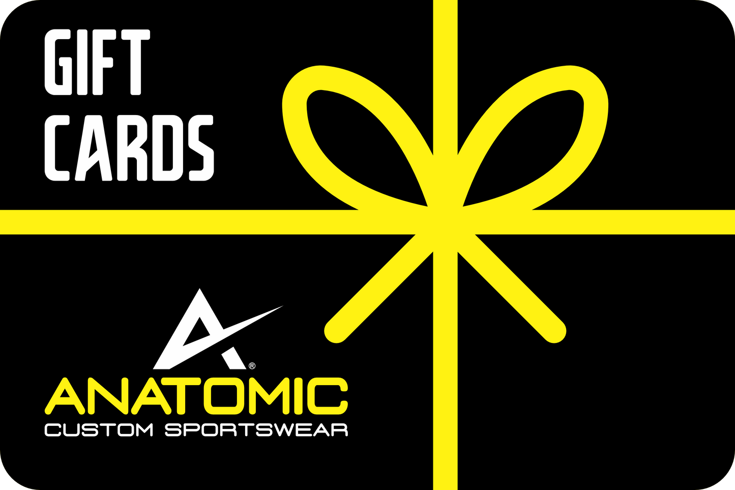 Anatomic Sportswear Gift Cards