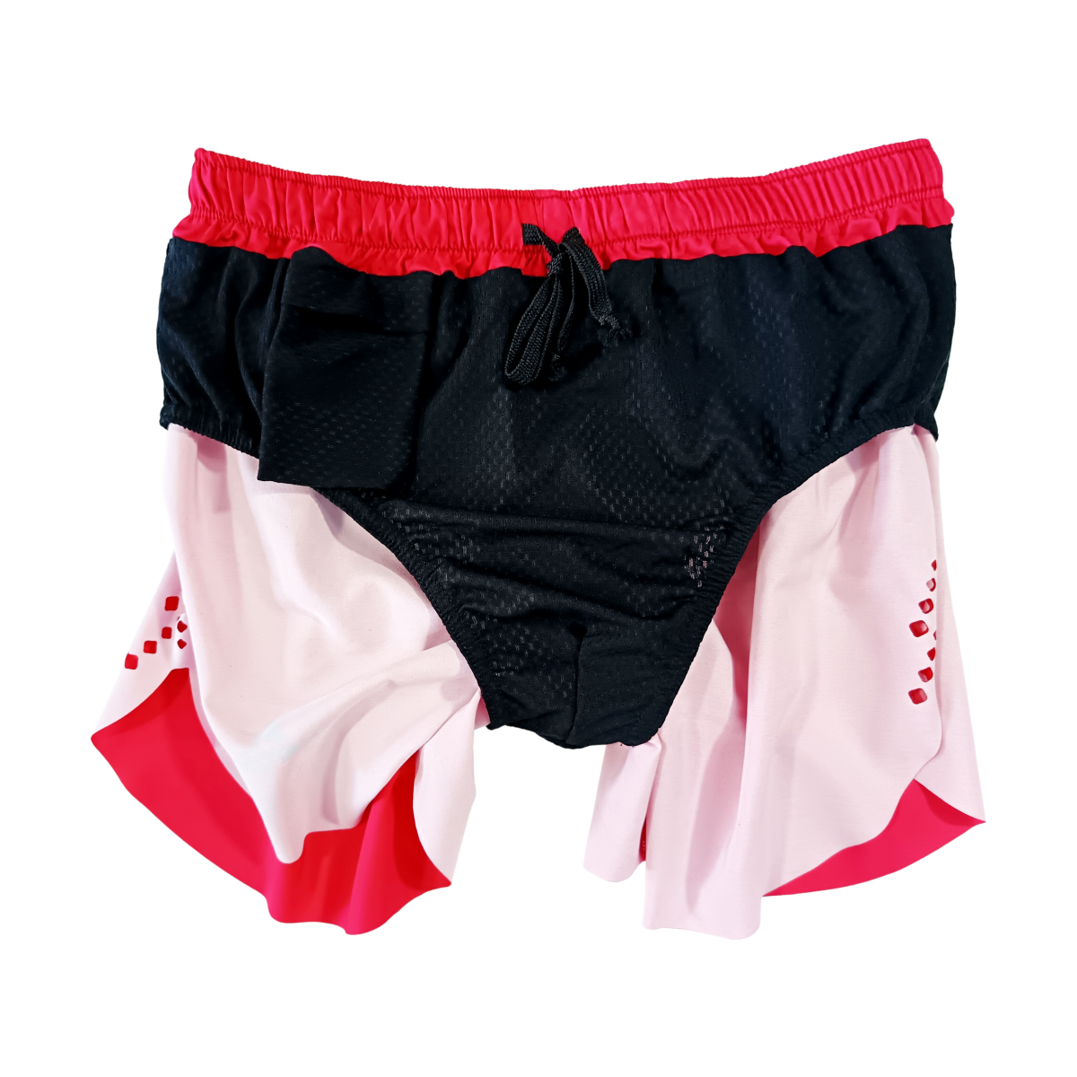 Red Unisex Elite Running Shorts