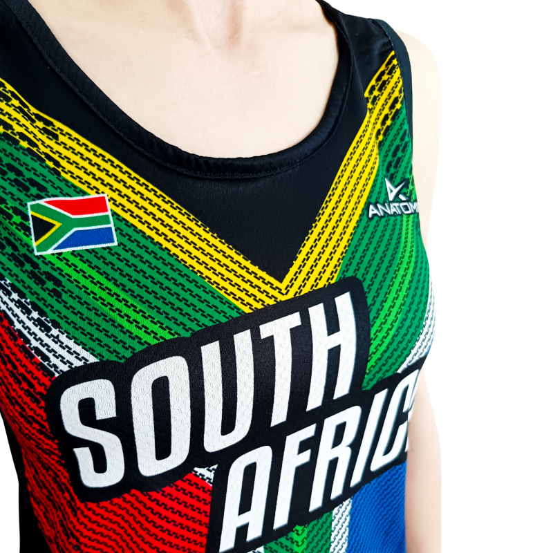 SA Mzansi Ladies Running Vest