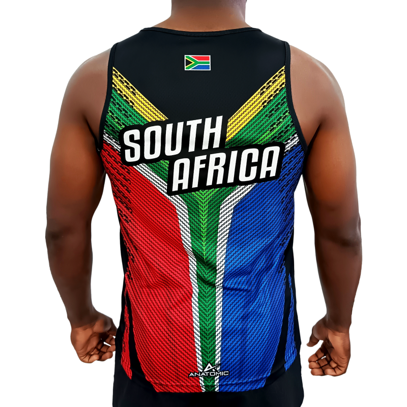 SA Mzansi Mens Running Vest