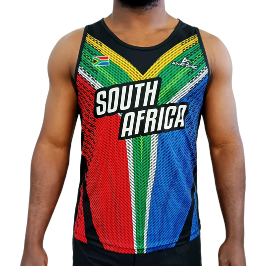 SA Mzansi Mens Running Vest