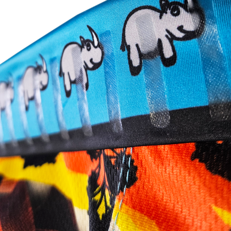 Save the Rhinos Blue Cycling Jersey