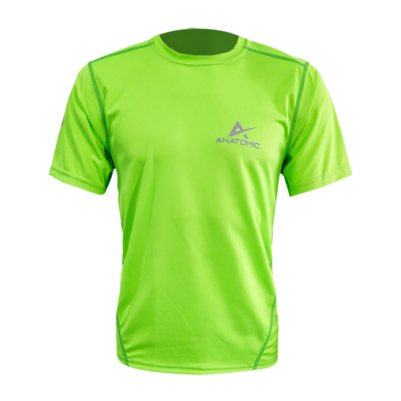 Vizi Ultra Green Mens Running T-shirt