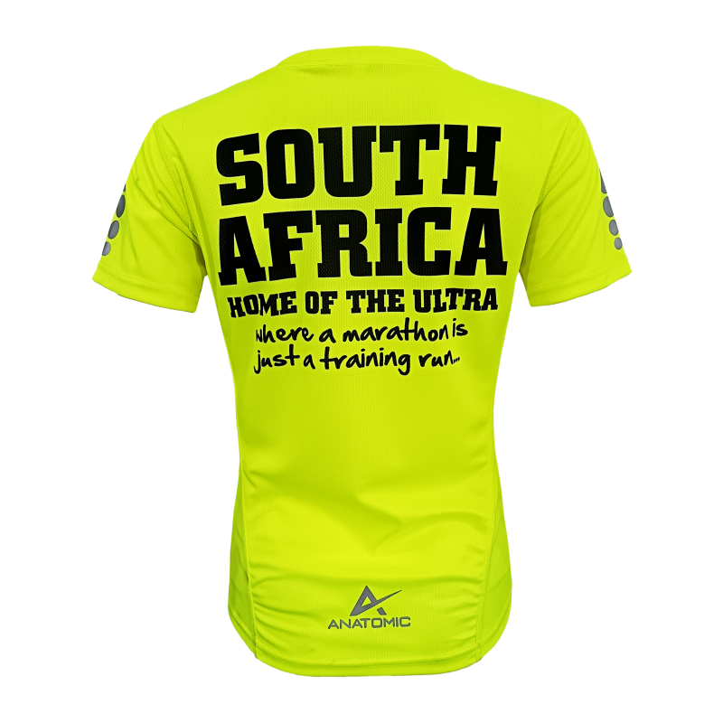 Vizi Ultra Yellow Ladies Running T-shirt