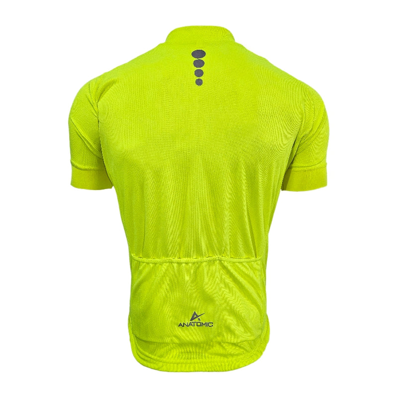 Vizi Neon Yellow Cycling Shirt