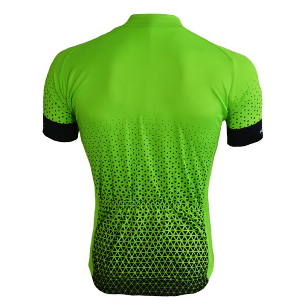 Vizi Green Performance Cycling Shirt