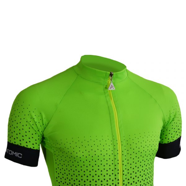 Vizi Green Performance Cycling Shirt