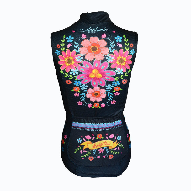 Boho Chic Ladies SLeeveless Cycling Shirt