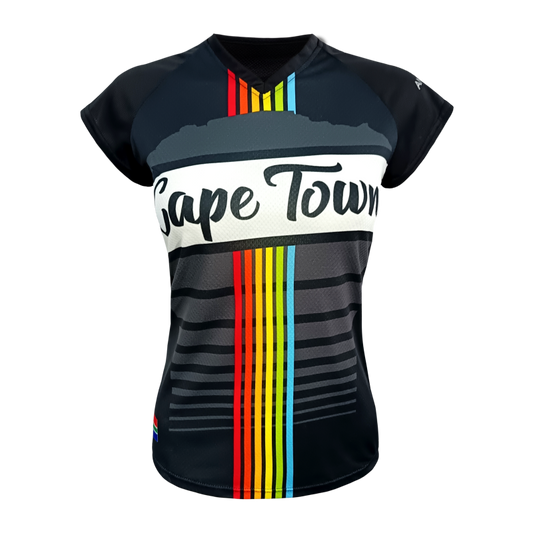Cape Town Grey Ladies T-shirts