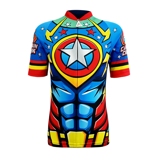 Captain america bike jersey shop