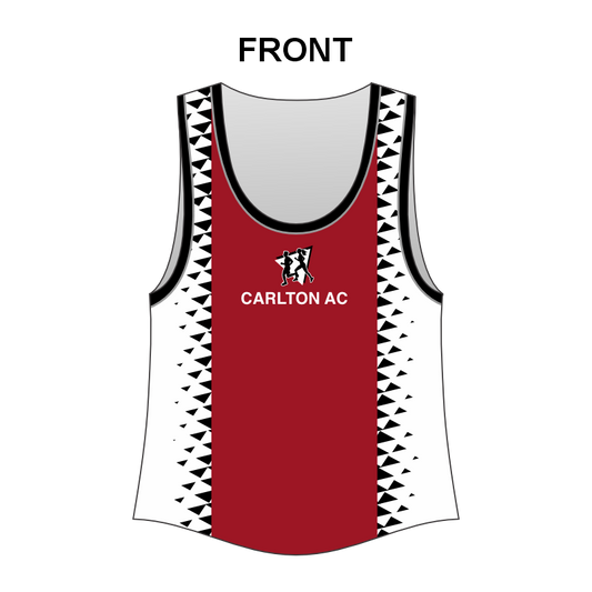 Carlton AC Mens and Ladies Vests