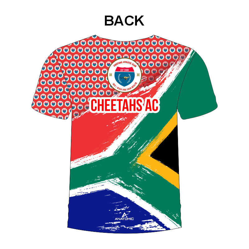 Cheetahs Bhonti-Bhonti Mens and Ladies Fuzion T-shirt