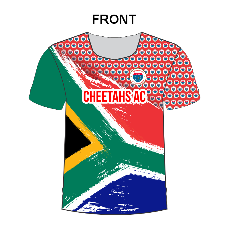 Cheetahs Bhonti-Bhonti Mens and Ladies Fuzion T-shirt