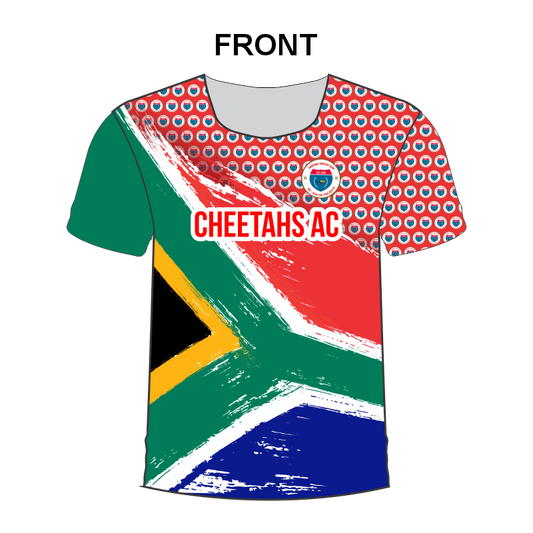 Cheetahs Bhonti-Bhonti Mens and Ladies Fuzion T-shirt