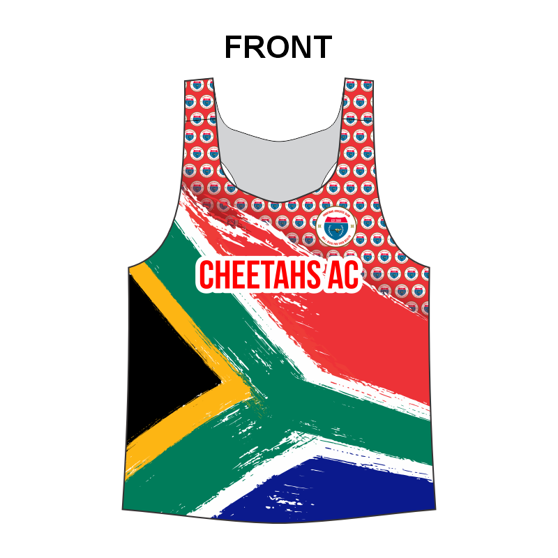 Cheetahs Bhonti-Bhonti SA Flag Fuzion Vest