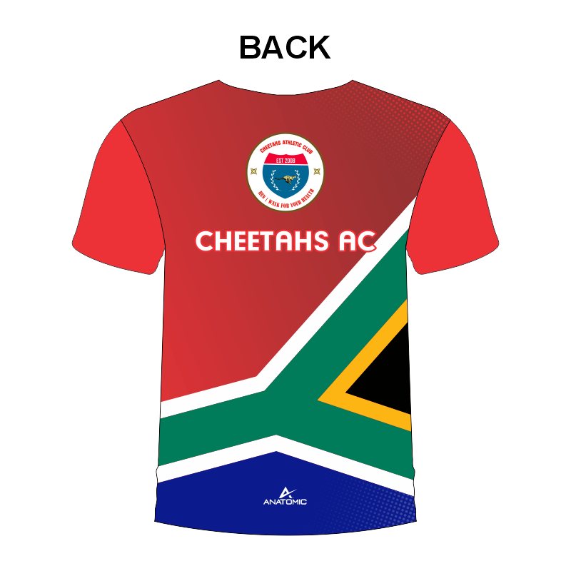 Cheetahs Mens and Ladies Fuzion T-shirt