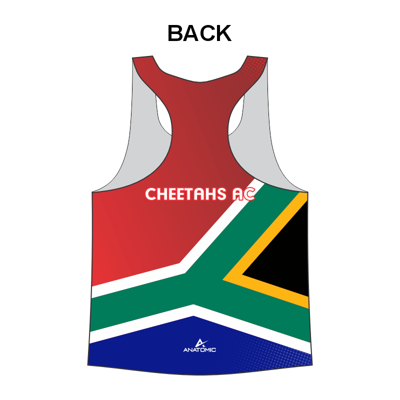 Cheetahs Club SA Flag Fuzion Vest