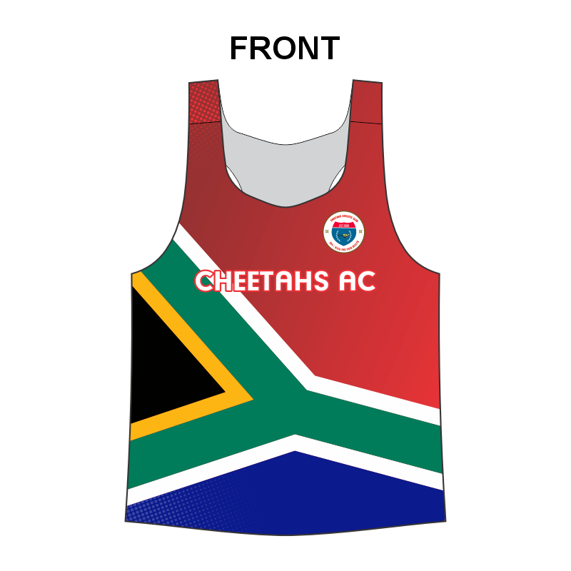 Cheetahs Club SA Flag Fuzion Vest