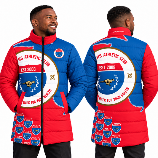 Cheetahs Mid-Length Puffer Jacket - UNISEX