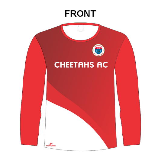 Cheetahs Mens and Ladies Slimfit Shirt Long Sleeve