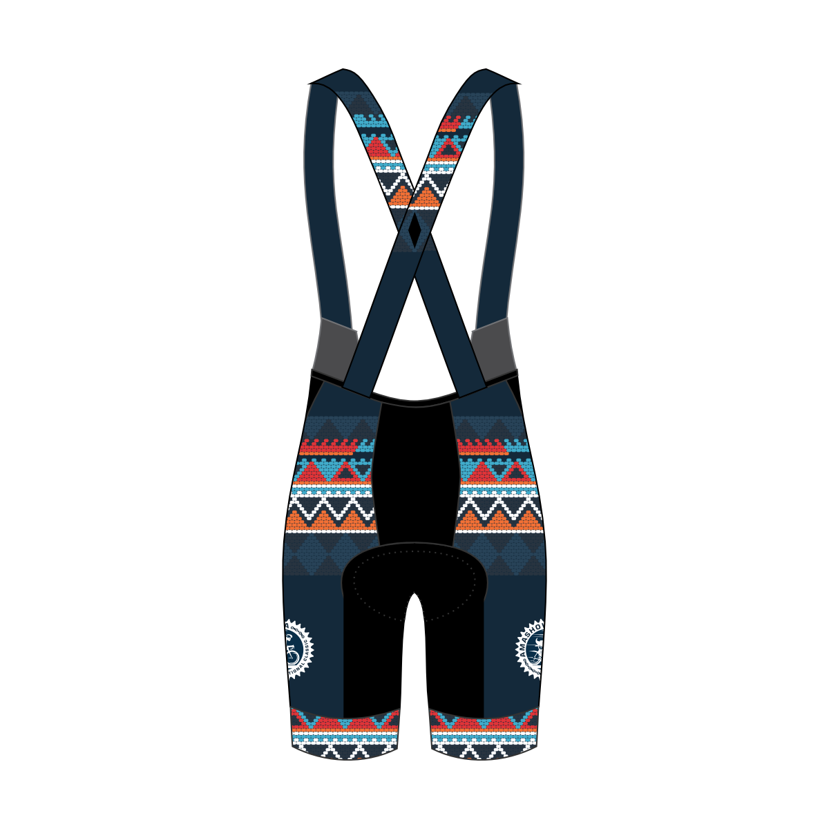 Amashova 2026 Cobalt Culture Cycling Bib