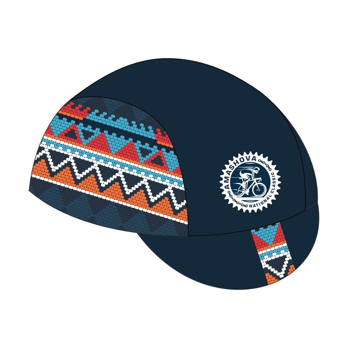 Amashova 2026 Cobalt Culture Cycling Cap