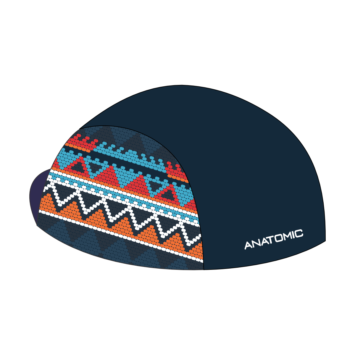 Amashova 2026 Cobalt Culture Cycling Cap