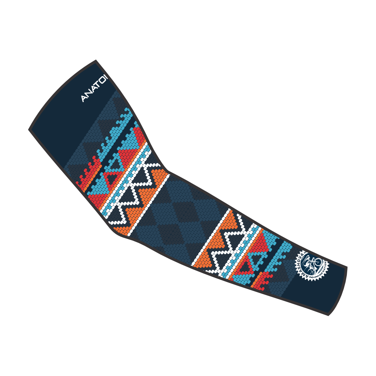 Amashova 2026 Cobalt Culture Armwarmers