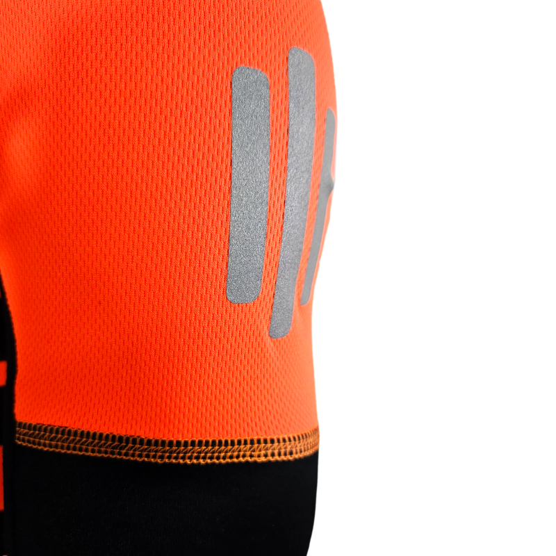 Vizi Orange Elite Cycling Jersey